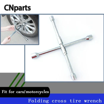 CNparts Universal Car Cross-Type Folding Socket Wrench Tool For Peugeot 307 206 407 Citroen C4 C5 Honda Civic Accord Accessories
CNparts Universal Car Cross-Type Folding Socket Wrench Tool For Peugeot 307 206 407 Citroen C4 C5 Honda Civic Accord Accessories