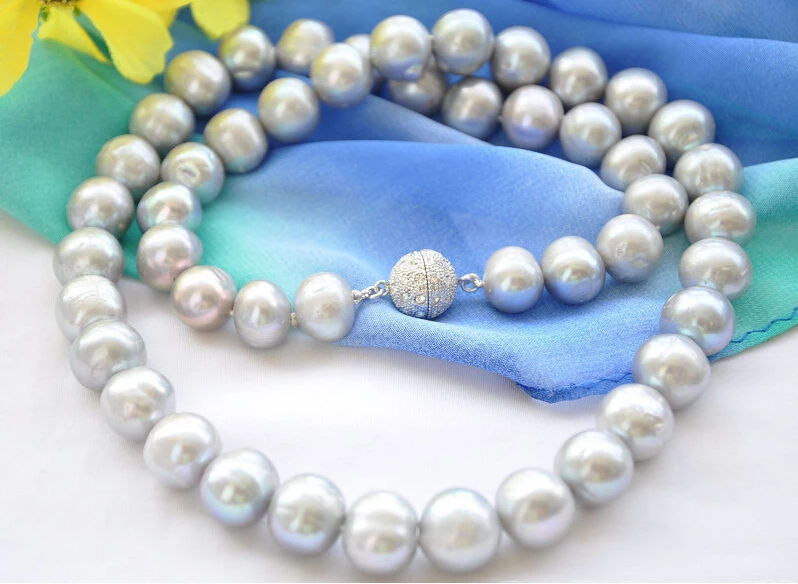 Free shipping >>>>>z6021 Big 14mm ROUND GRAY Freshwater cultured PEARL NECKLACE 17inch
Free shipping >>>>>z6021 Big 14mm ROUND GRAY Freshwater cultured PEARL NECKLACE 17inch