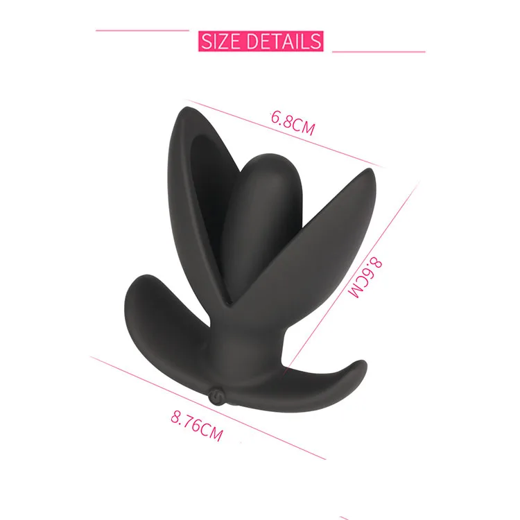 10 Speeds "V" Anal Vibrator Butt Plug USB Charging Vibrating Anal Plug Anal Sex Toys For Men Gay Erotic Sex Products