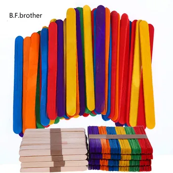 50Pcs/Colored Wooden Popsicle Sticks Natural Wood Ice Cream Sticks Kids Educational Toys Handmade DIY craft supplies
50Pcs/Colored Wooden Popsicle Sticks Natural Wood Ice Cream Sticks Kids Educational Toys Handmade DIY craft supplies