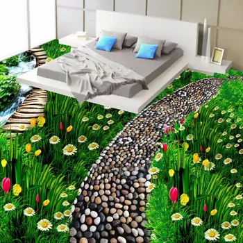 Custom Floor Wallpaper For Walls 3D Stone Road Bathroom Floor Mural Wallpaper Waterproof Self-adhesive PVC Floor Sticker Decor
Custom Floor Wallpaper For Walls 3D Stone Road Bathroom Floor Mural Wallpaper Waterproof Self-adhesive PVC Floor Sticker Decor