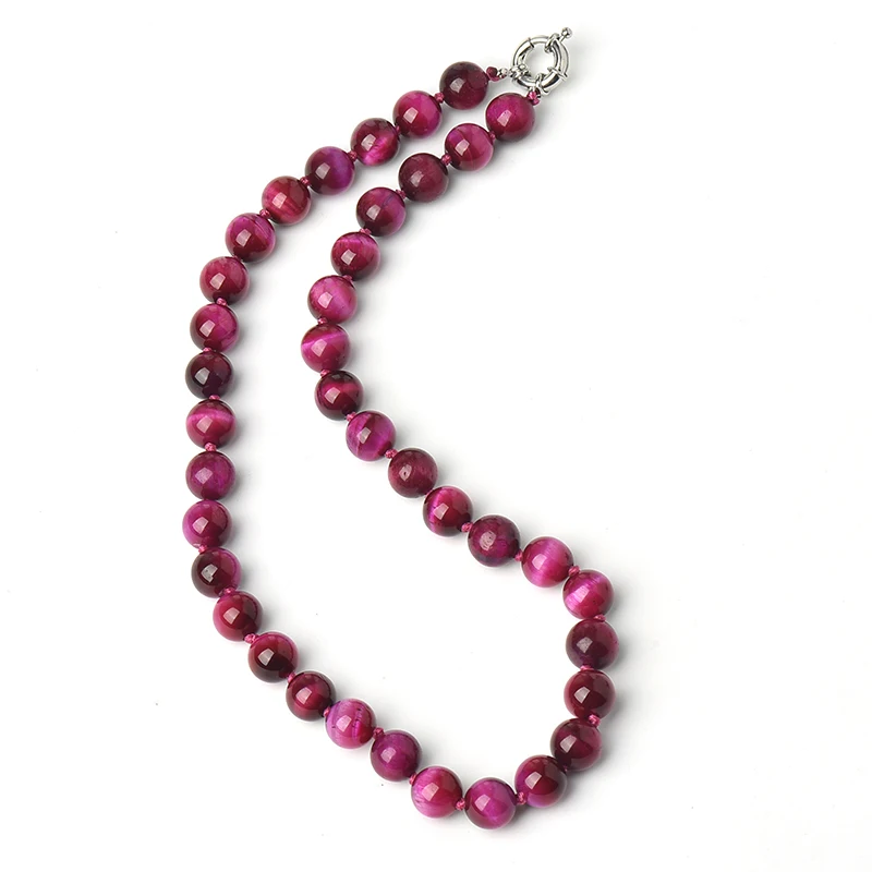 Pink mix up Lilac Color and Smooth add Distinct in color Rose Tiger stone 10 MM Necklace.The best gift for women
Pink mix up Lilac Color and Smooth add Distinct in color Rose Tiger stone 10 MM Necklace.The best gift for women