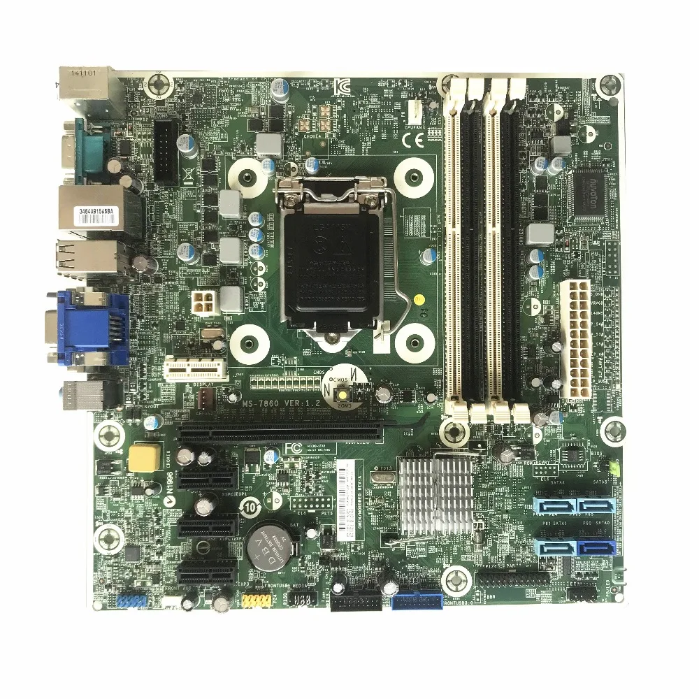 SZWXZY для HP Pro 490 G1 MT настольная материнская плата MS-7860 VER: 1 2 718412-001 718412-501 718772-001 100%
