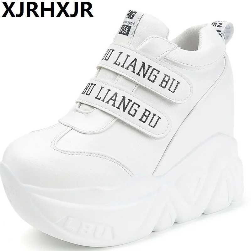 Brand Shoes Woman 2019 New Fashion 12cm High Heels Casual White Black Sneakers Ladies Pumps High Platform Height Increase Shoes
Brand Shoes Woman 2019 New Fashion 12cm High Heels Casual White Black Sneakers Ladies Pumps High Platform Height Increase Shoes