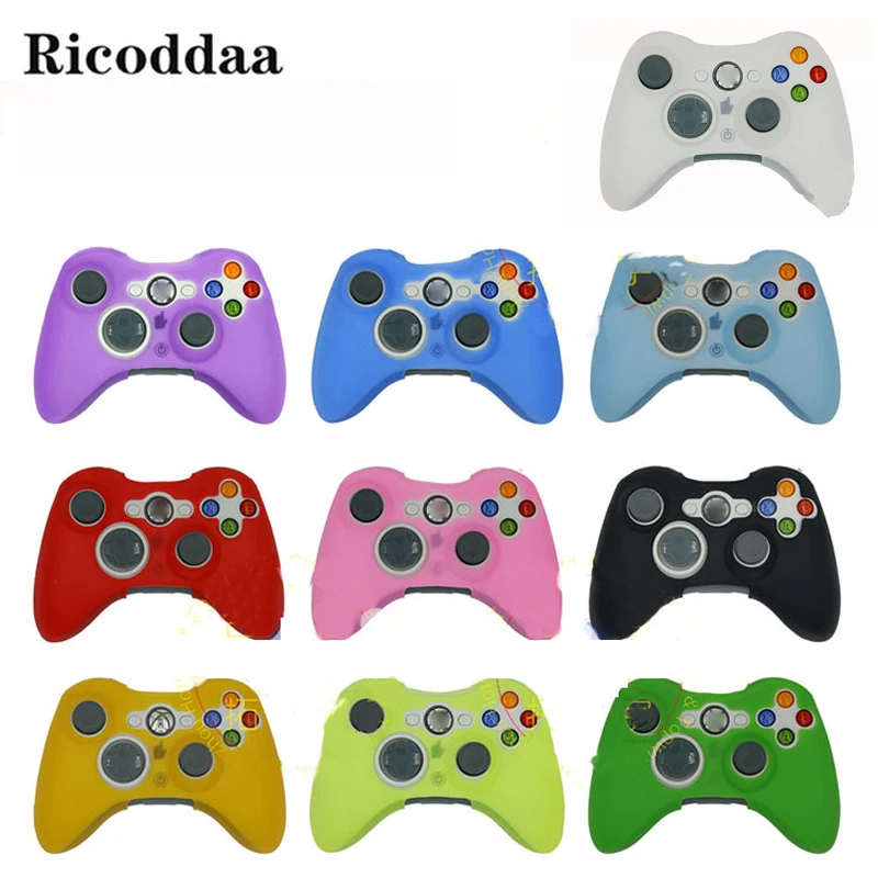 For Xbox 360 Controller Case Rubber Shell Case Soft Silicone Protective Skin Cover For Xbox360 Gamepad Joystick Game Accessory
For Xbox 360 Controller Case Rubber Shell Case Soft Silicone Protective Skin Cover For Xbox360 Gamepad Joystick Game Accessory