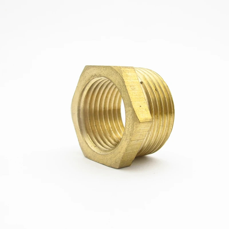 1/2" BSP Female x 1" BSP Male Thread Brass Hex Reducer Bushing Reducing Pipe Fitting Coupler Connector Adapter
1/2" BSP Female x 1" BSP Male Thread Brass Hex Reducer Bushing Reducing Pipe Fitting Coupler Connector Adapter