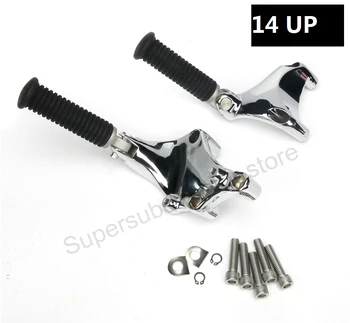 Motorcycle Chromed Rear Passenger Foot Pegs Bracket Mount Fit Harley 2014-2015 Sportster 883 1200 48 rubber (heavy , better qual
Motorcycle Chromed Rear Passenger Foot Pegs Bracket Mount Fit Harley 2014-2015 Sportster 883 1200 48 rubber (heavy , better qual
