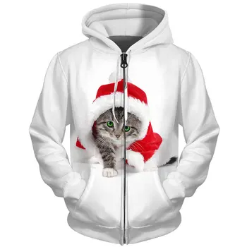 Cloudstyle New Year Men Hooded Funny Cat Printed Kitty Animal Sweatshirts Zipper Hoodie Christmas Clothing Casual Zip Coats
Cloudstyle New Year Men Hooded Funny Cat Printed Kitty Animal Sweatshirts Zipper Hoodie Christmas Clothing Casual Zip Coats
