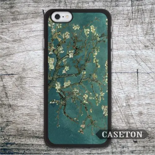 Retro Van Gogh Flower Painting font b Case b font For iPod 5 and For font