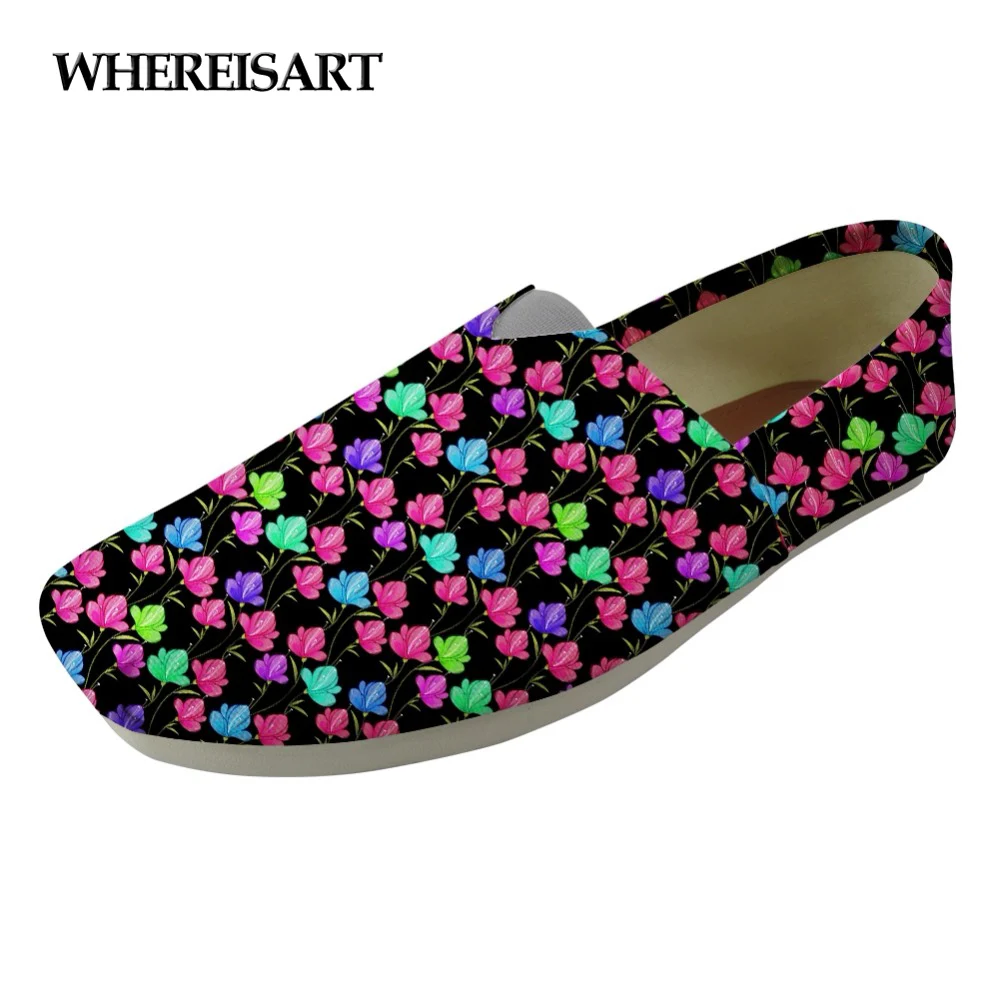 WHEREISART Floral Style Lightweight Flats Shoes Women Flower Pattern Women's Spring Summer Lazy Cloth Shoes for Student Girls
WHEREISART Floral Style Lightweight Flats Shoes Women Flower Pattern Women's Spring Summer Lazy Cloth Shoes for Student Girls