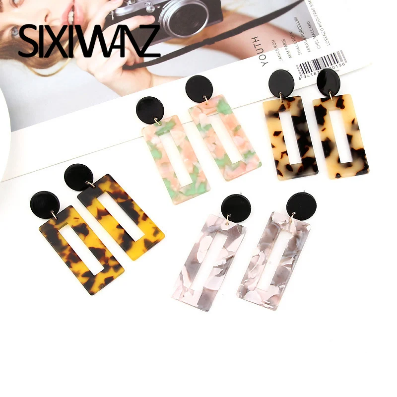 New 2019 Drop Earrings For Women Edition of Simple Large Brand Acetic Edition Leopard Earrings Acrylic Plate Geometric Resin
New 2019 Drop Earrings For Women Edition of Simple Large Brand Acetic Edition Leopard Earrings Acrylic Plate Geometric Resin