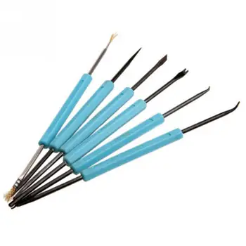 6pcs/Set Professional Steel Solder Assist Repair Tool Set Electronic Components Welding Grinding Cleaning Repair Tool
6pcs/Set Professional Steel Solder Assist Repair Tool Set Electronic Components Welding Grinding Cleaning Repair Tool