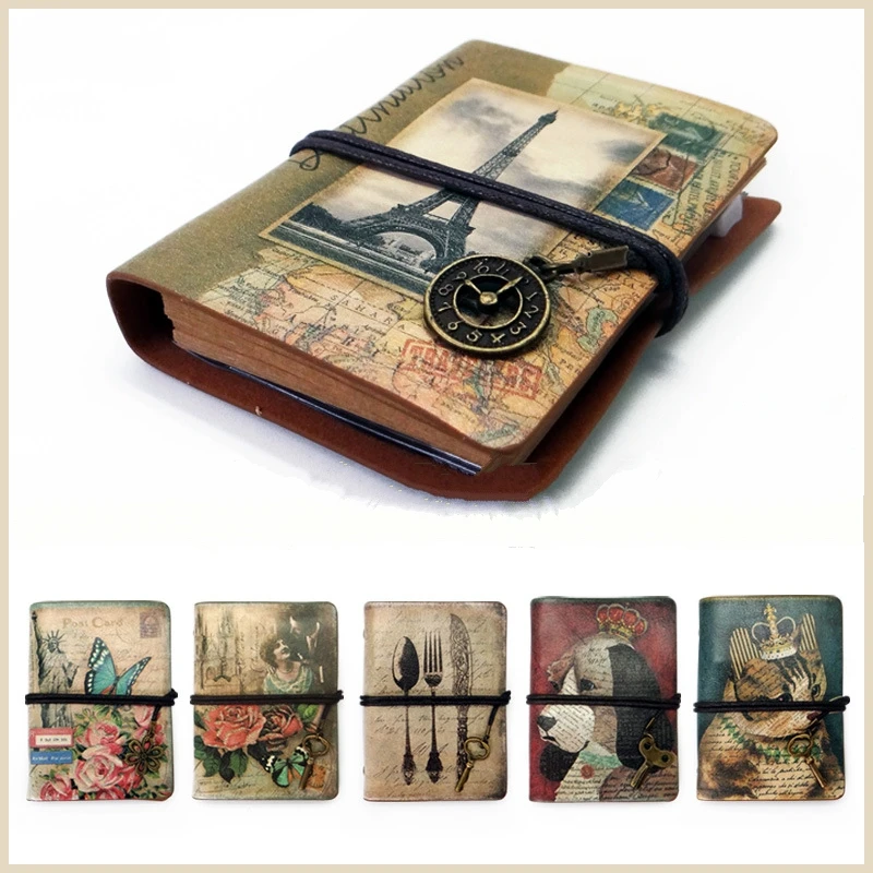 Creative Loose-leaf Notebook Vintage PU Leather Soft Mini Blank Kraft Paper planner Journal Diary Notepad travelers notebooks
Creative Loose-leaf Notebook Vintage PU Leather Soft Mini Blank Kraft Paper planner Journal Diary Notepad travelers notebooks