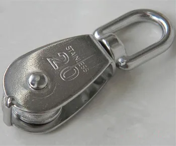 8pcs, M15 35KG Pulley single sheave 304 stainless steel wire rope block chain traction wheel lifting rigging,boat part,marine
8pcs, M15 35KG Pulley single sheave 304 stainless steel wire rope block chain traction wheel lifting rigging,boat part,marine