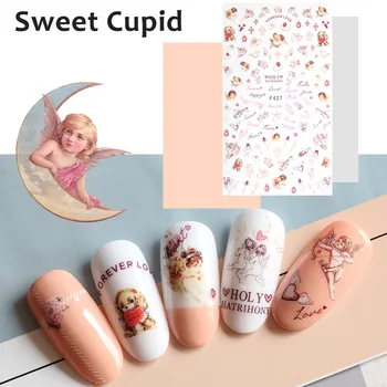 1pcs Manicure 3D Nail Sticker With Adhesive Waterproof Lasting A Applique Love Cross Angel Cupid Holy Love Nail Sticker Decal
1pcs Manicure 3D Nail Sticker With Adhesive Waterproof Lasting A Applique Love Cross Angel Cupid Holy Love Nail Sticker Decal