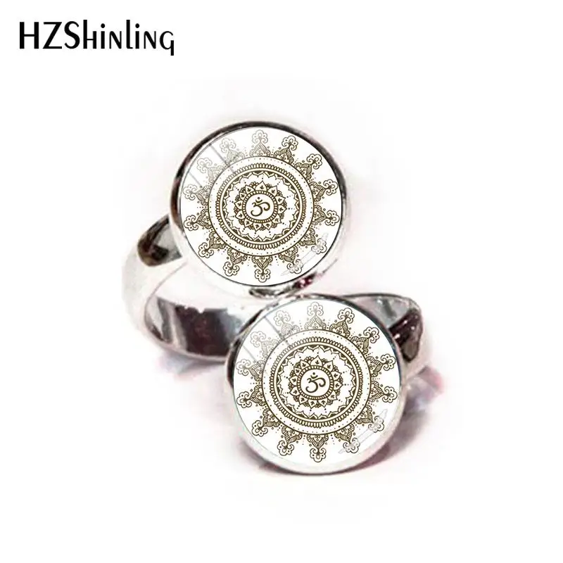 2018 New Mandala Om Round Pattern Adjustable Ring Abstract Paintings Glass Rings Resizable Silver Handmade Jewelry
2018 New Mandala Om Round Pattern Adjustable Ring Abstract Paintings Glass Rings Resizable Silver Handmade Jewelry