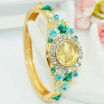 2019 Fashion Watches Women Vintage Female Bracelet Watch Handmade Painted Luxury Quartz Flower Gemstone Wristwatch Casual Watch
2019 Fashion Watches Women Vintage Female Bracelet Watch Handmade Painted Luxury Quartz Flower Gemstone Wristwatch Casual Watch