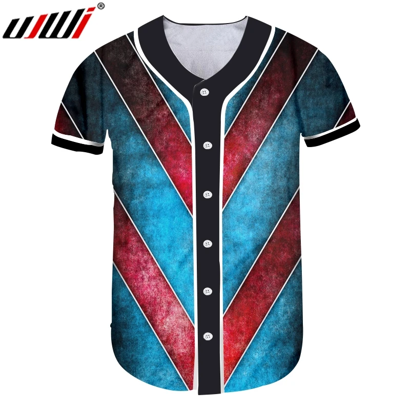 UJWI 2018 Chinese Style Stripes Men's Baseball Shirt Printed Red Blue Tee Shirt 3D Hot Sale Man Tshirt Large Size 5XL
UJWI 2018 Chinese Style Stripes Men's Baseball Shirt Printed Red Blue Tee Shirt 3D Hot Sale Man Tshirt Large Size 5XL