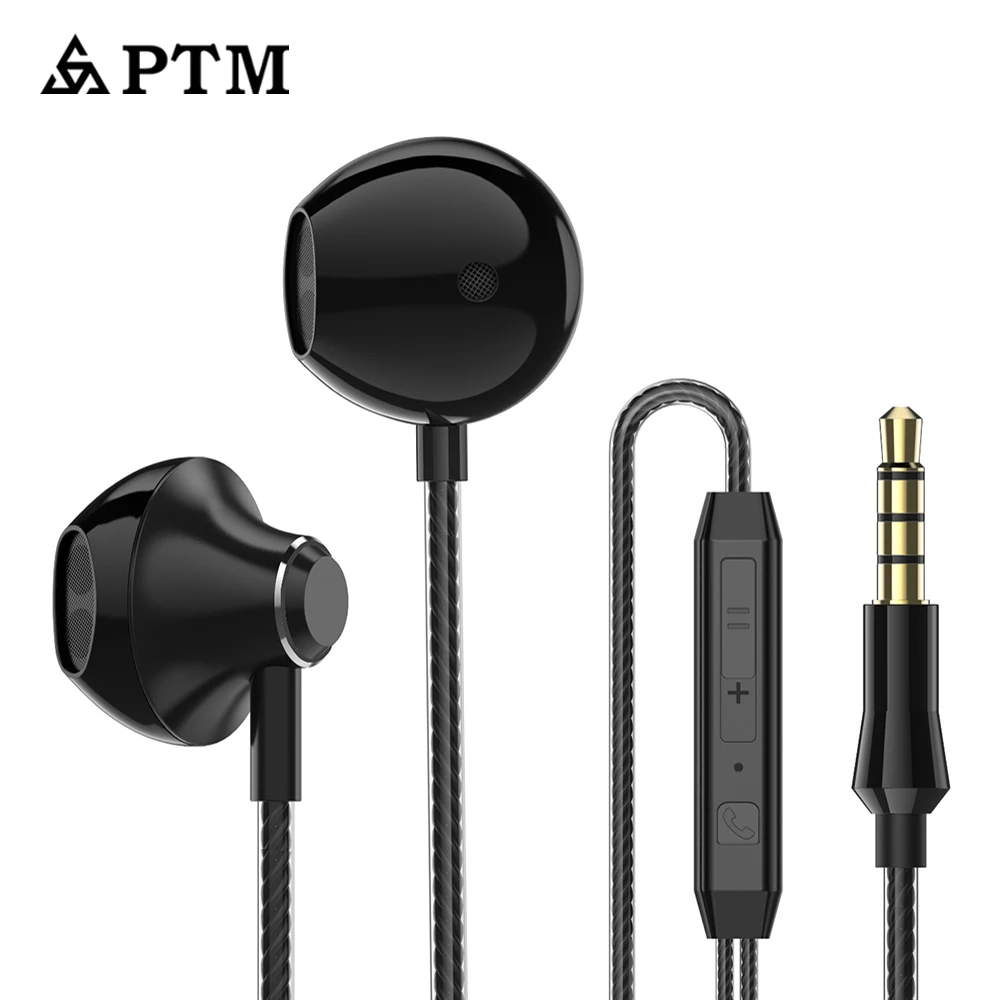 PTM Metal Earphone Stereo Bass Sound with Microphone Hands Free Headset for iphone Xiaomi Samsung Huawei Ear phone MP3 3.5mm
PTM Metal Earphone Stereo Bass Sound with Microphone Hands Free Headset for iphone Xiaomi Samsung Huawei Ear phone MP3 3.5mm