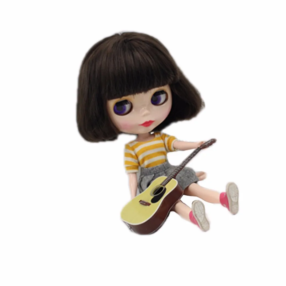 For 12" Neo Blyth doll Dark Brown Short Wig~with head skin
For 12" Neo Blyth doll Dark Brown Short Wig~with head skin