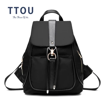 TTOU Fashion Women Solid Backpack Waterproof Lady Travel Bags Preppy Style Girl School Book Bags Casual Backpack
TTOU Fashion Women Solid Backpack Waterproof Lady Travel Bags Preppy Style Girl School Book Bags Casual Backpack