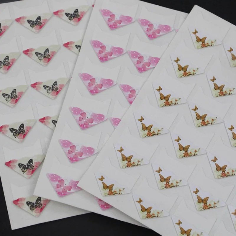 3 kinds butterfly Series 72 pcs Photo Corner Photo Album corner Paper Angle Diy Handmade scrapbook Decoration Stickers
3 kinds butterfly Series 72 pcs Photo Corner Photo Album corner Paper Angle Diy Handmade scrapbook Decoration Stickers