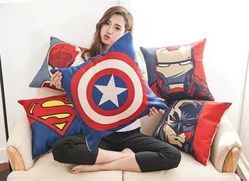45x45cm/17.7x17.7" Super Hero Cushion Cover Cotton Linen Decorative Throw Pillow Cover Seat Sofa Embrace Pillow Case Home Decor
45x45cm/17.7x17.7" Super Hero Cushion Cover Cotton Linen Decorative Throw Pillow Cover Seat Sofa Embrace Pillow Case Home Decor