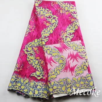 High Quality African Lace For Wedding 2017 fuchsia Embroidered France mesh Lace Fabrics or african nigerian guipure lace fabric
High Quality African Lace For Wedding 2017 fuchsia Embroidered France mesh Lace Fabrics or african nigerian guipure lace fabric