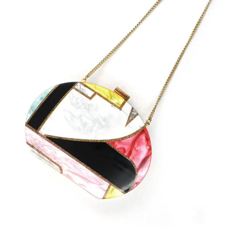 2018 new Europe and the United States women acrylic southern hemisphere stitching evening bag fashion shoulder slung handbag
2018 new Europe and the United States women acrylic southern hemisphere stitching evening bag fashion shoulder slung handbag