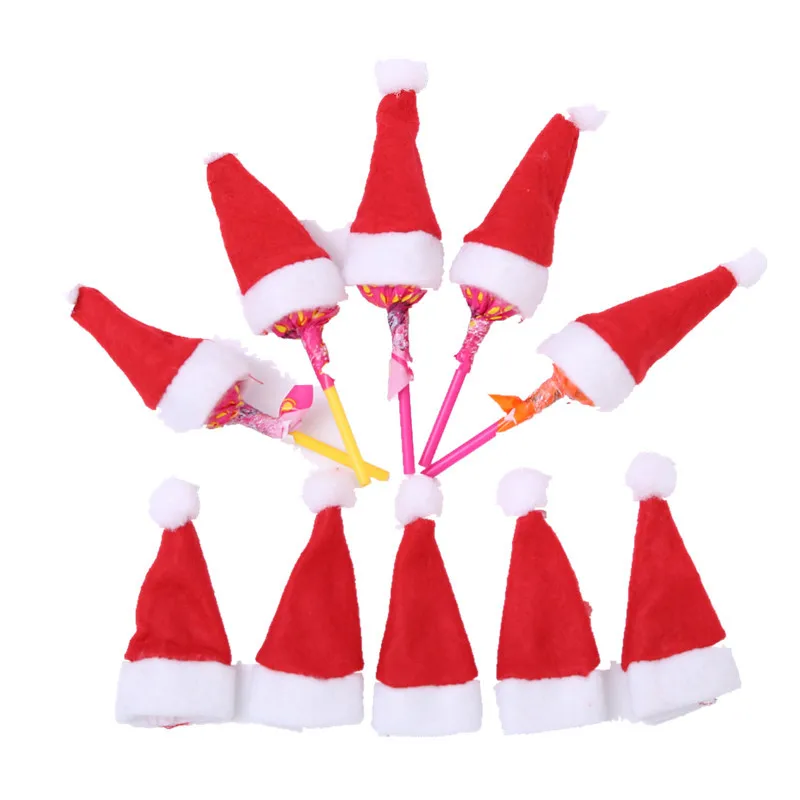 30Pcs Hot Sale Mini Santa Claus Hat Christmas Xmas Holiday Lollipop Top Topper Cover Festival Decor Wholesale
30Pcs Hot Sale Mini Santa Claus Hat Christmas Xmas Holiday Lollipop Top Topper Cover Festival Decor Wholesale
