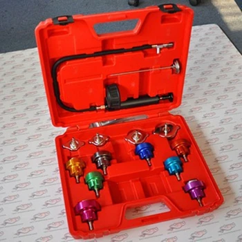 Wholesale Car Radiator Test water Pressure tester pump gauge tester adapter Color Cap Leakage test 14pcs MST-URP001
Wholesale Car Radiator Test water Pressure tester pump gauge tester adapter Color Cap Leakage test 14pcs MST-URP001