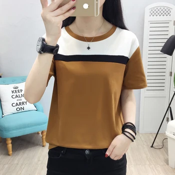 2020 Summer Short Sleeve T shirt Women Tops Camisas Mujer Tshirt Women T-shirt O-neck Loose Cotton Tee Shirt Femme Plus Size
2020 Summer Short Sleeve T shirt Women Tops Camisas Mujer Tshirt Women T-shirt O-neck Loose Cotton Tee Shirt Femme Plus Size