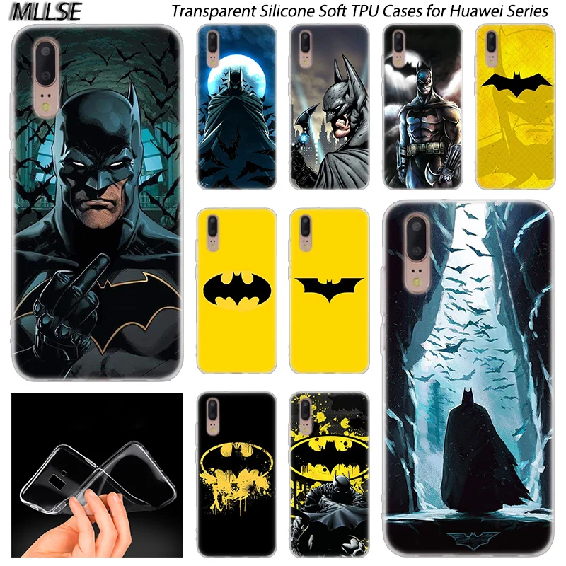 Hot Batman Soft Silicone Case for Huawei P30 P20 P10 P9 P8 Lite 2017 P30 P20 Pro Mini P Smart 2019 Plus Fashion Cover
Hot Batman Soft Silicone Case for Huawei P30 P20 P10 P9 P8 Lite 2017 P30 P20 Pro Mini P Smart 2019 Plus Fashion Cover