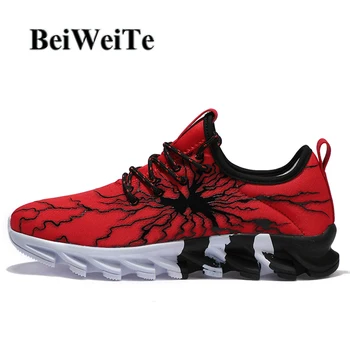 Men Sporty Sneakers Big Size Running Shoes Breathable Anti-skid Cushioning Light Spring Tourism Outdoor Trail Walking Male Shoes
Men Sporty Sneakers Big Size Running Shoes Breathable Anti-skid Cushioning Light Spring Tourism Outdoor Trail Walking Male Shoes