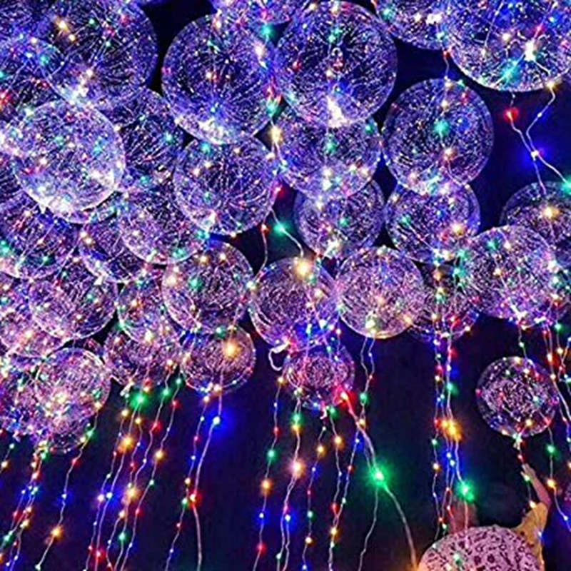 20 inch BoBo Balloon Transparent with 3M LED Colorful Light Transparent for Birthday Christmas Day Wedding Party Celebration
20 inch BoBo Balloon Transparent with 3M LED Colorful Light Transparent for Birthday Christmas Day Wedding Party Celebration