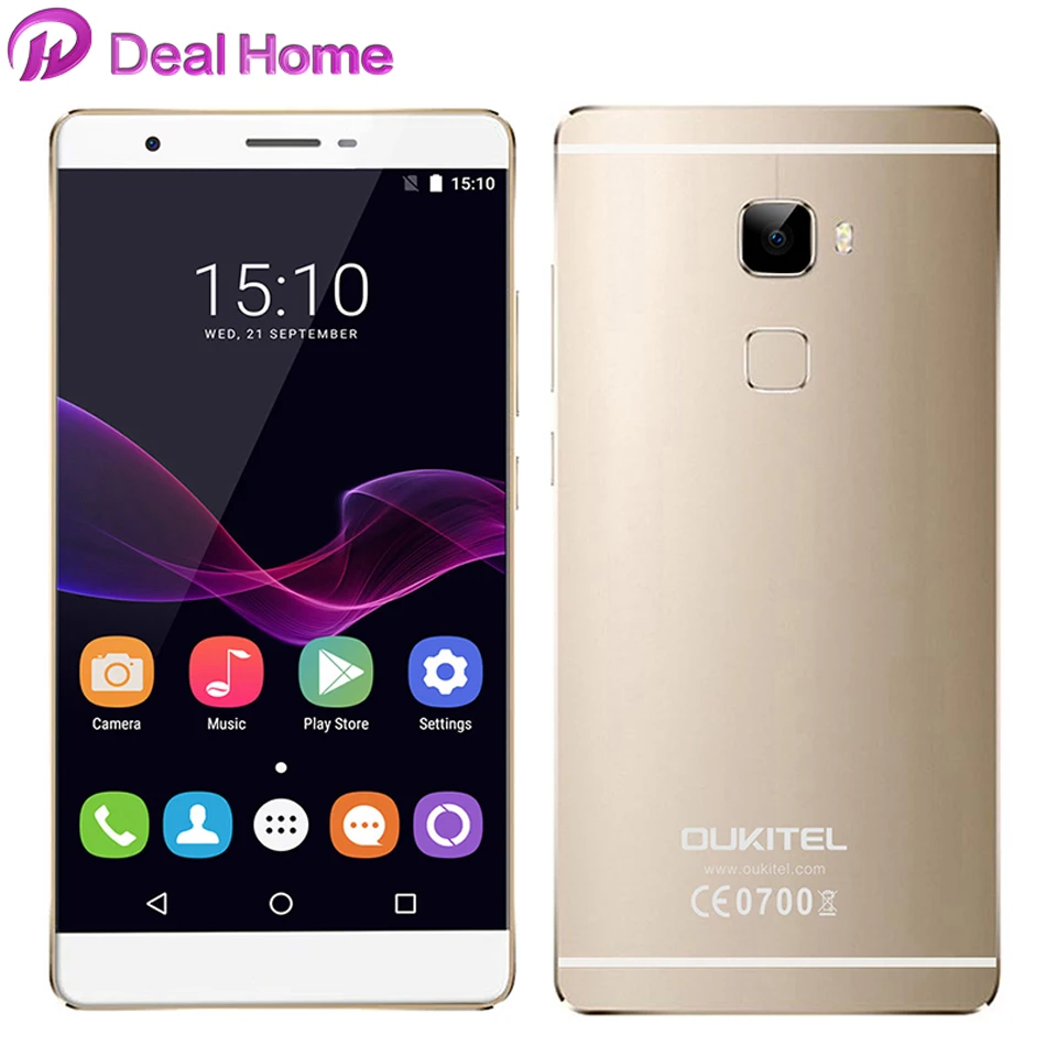 

In Stock Oukitel U13 Smartphone 5.5 inch 1920X1080 MT6753 Octa Core 4G LTE Mobile Phone 3GB+64GB Android 6.0 13MP Fingerprint ID