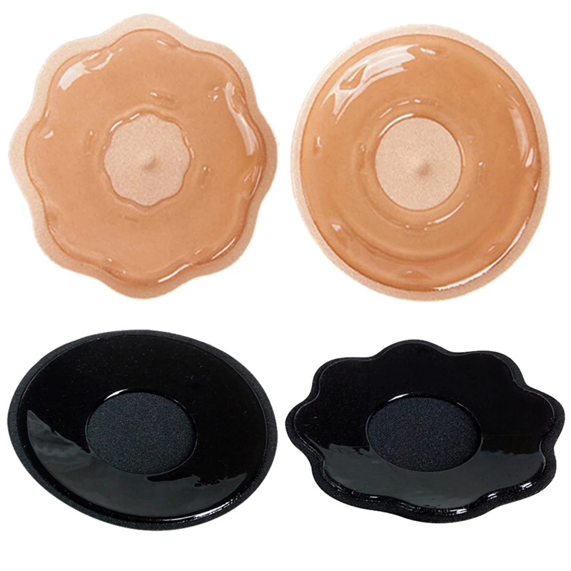 Sexy Silicone Breast Petals Nipple Cover Stickers Invisible Bra Pasties Pad Push Up Stick On Bra Accessories 1Pair
Sexy Silicone Breast Petals Nipple Cover Stickers Invisible Bra Pasties Pad Push Up Stick On Bra Accessories 1Pair
