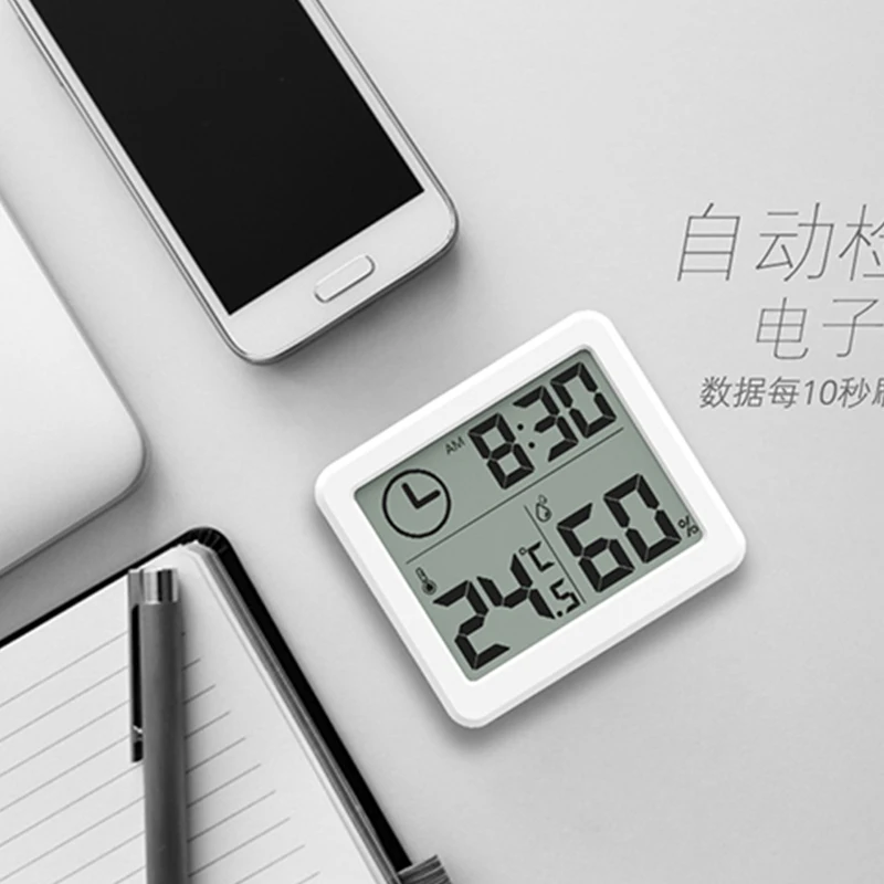 Digital Temperature Humidity display alarm Clock of home bedroom decoration LCD large number table mini watch Large LCD Screen
Digital Temperature Humidity display alarm Clock of home bedroom decoration LCD large number table mini watch Large LCD Screen