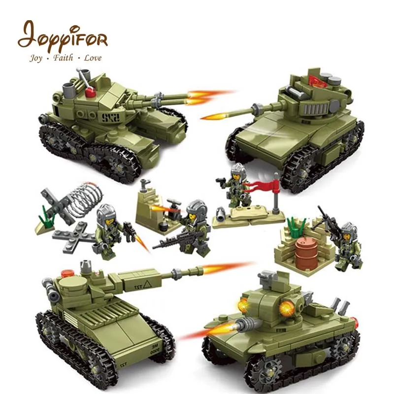 Joyyifor 4 IN 1 Military tank Al Khalid tank Amphibious tank LegoINGlys Building Blocks Toys Best Gift To Children
Joyyifor 4 IN 1 Military tank Al Khalid tank Amphibious tank LegoINGlys Building Blocks Toys Best Gift To Children