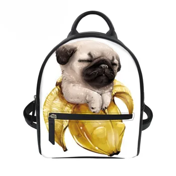 Banana Pug French Dog Women PU Mini Backpack Girls Lether Rucksack Female Preppy Mini Mochila Backpack for Student School Bag
Banana Pug French Dog Women PU Mini Backpack Girls Lether Rucksack Female Preppy Mini Mochila Backpack for Student School Bag