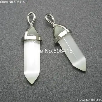 White Cat's Eye Gems Stones Hexagonal Pointed Healing Reiki Chakra Necklaces Earrings Pendant Beads Jewelry 10Pcs/Pack
White Cat's Eye Gems Stones Hexagonal Pointed Healing Reiki Chakra Necklaces Earrings Pendant Beads Jewelry 10Pcs/Pack