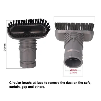 Hard Floor Brush Attachment For Dyson V6 DC35/45/52/58/59/62/63 Vacuum Cleaner
Hard Floor Brush Attachment For Dyson V6 DC35/45/52/58/59/62/63 Vacuum Cleaner