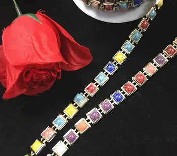 10yard Multicolor ABS Pearl Square Beads UV Plated Chain Trim For Sewing Apperal Bag Shoes Cap Collar Decoration
10yard Multicolor ABS Pearl Square Beads UV Plated Chain Trim For Sewing Apperal Bag Shoes Cap Collar Decoration