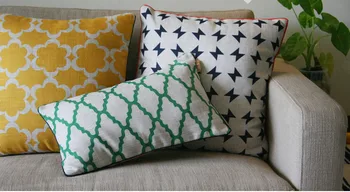 Creative Geometry Linen Material pillow cushion 50cm Large-size Two-sided Home Decor sofa cushions
Creative Geometry Linen Material pillow cushion 50cm Large-size Two-sided Home Decor sofa cushions