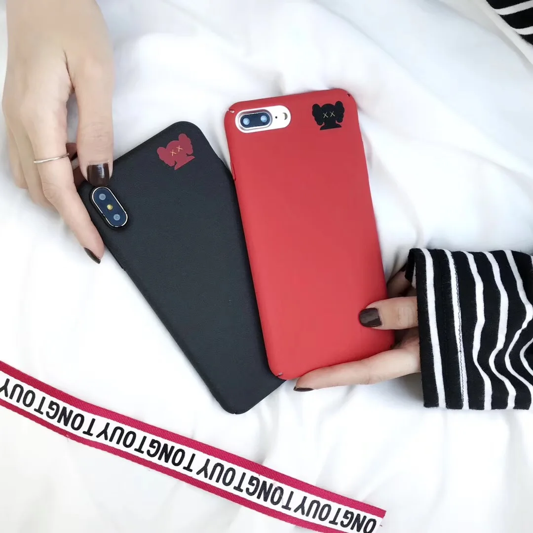 Fashion Tide Kaws XX couple phone case for iphone 6 plus 7 7plus 8 8plus X XS XR MAX simple frosted rock hard back cover Fundas
Fashion Tide Kaws XX couple phone case for iphone 6 plus 7 7plus 8 8plus X XS XR MAX simple frosted rock hard back cover Fundas