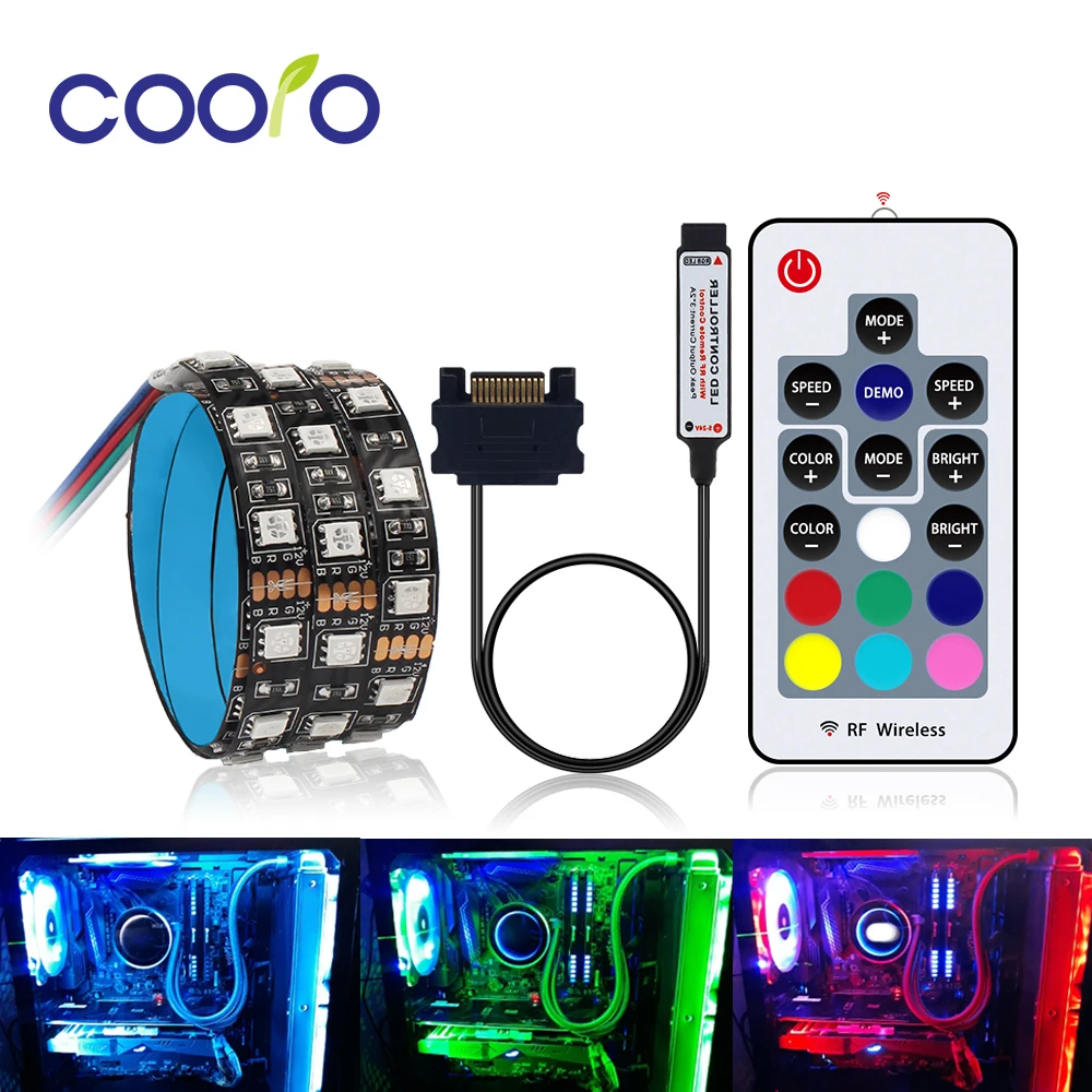 5050 SMD LED Strip 12V DC LED Flexible Strip Light PC Computer Case Strong Adhesive Strip Light IP20 50/100/150/200CM
5050 SMD LED Strip 12V DC LED Flexible Strip Light PC Computer Case Strong Adhesive Strip Light IP20 50/100/150/200CM