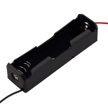 New Plastic 18650 Battery Case Holder Storage Box with Wire Leads for 18650 Batteries 3.7V Black Wholesale
New Plastic 18650 Battery Case Holder Storage Box with Wire Leads for 18650 Batteries 3.7V Black Wholesale