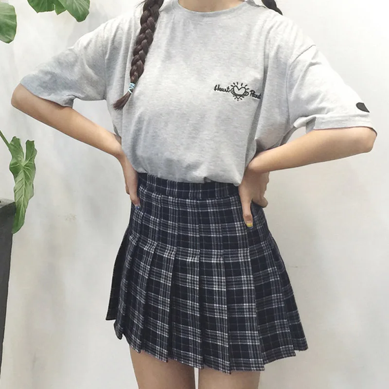 spring autumn women Harajuku All-match cute Institute wind high waist lattice skirt Pleated A-line skirt for girls
spring autumn women Harajuku All-match cute Institute wind high waist lattice skirt Pleated A-line skirt for girls