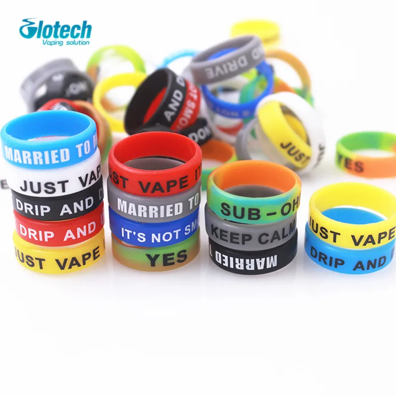 Glotech 100PCS Silicone rubber band ring Non Slip decorative vape band for electronic cigarette mechanical mods RDA vaporizer
Glotech 100PCS Silicone rubber band ring Non Slip decorative vape band for electronic cigarette mechanical mods RDA vaporizer