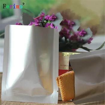 Ferimo 100pcs 16*24cm flat mouth pure aluminum foil bag can draw vacuum food bag powder bag thickened packing bags
Ferimo 100pcs 16*24cm flat mouth pure aluminum foil bag can draw vacuum food bag powder bag thickened packing bags